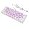 Gaming Keyboard USB 61 Keys Ergonomic Contrast Color 6 RGB