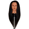 Bellrino 24" Cosmetology Mannequin Manikin Training Head with Human Hair
