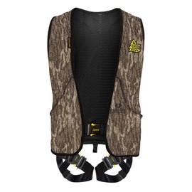 HSS Treestalker Harness with Elimishield - Lightweight All-Season Hunter Safety Harness with Adjustable Fit- Breathable Fabric and Convenient Pockets- Small/Medium