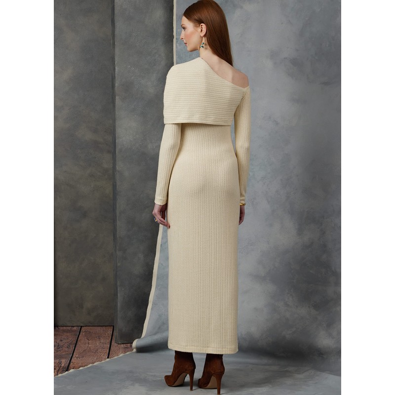 Vogue Misses' Dress Sewing Pattern Kit, Design Code V1906, Sizes