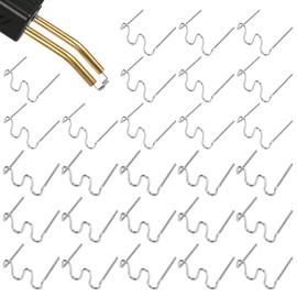 JMIATRY 2000 PCS Plastic Welding Hot Staples Stainless Steel 0.8mm 0.6mm Plastic Welder Staples Wave Shape Repair Kit for Plastic Welder Machine Car Bumper Dashboard Lamp Holder Repair
