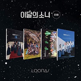 Blockberry Creative Monthly Girl LOONA - 12:00 (3rd Mini Album) Album+Folded Poster+Extra Photocards Set (C ver.)
