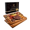 Mavoter 2 PCS Acacia Wooden Steak Board - 15 Inches