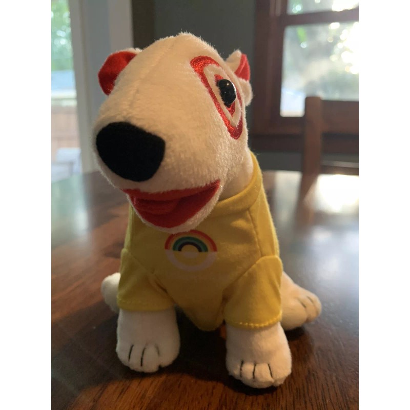 Target Bullseye Plush Dog - #takepride Yellow