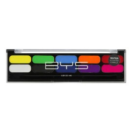 Paleta Delineadores Ojos BYS Joyful 10 Tonos Sombra Polvo