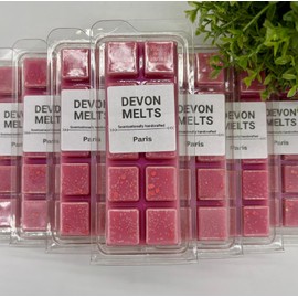 Devon Melts - Paris - Highly Scented 100% Soy Wax Snapbar