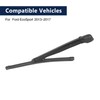 X AUTOHAUX Rear Windshield Wiper Blade Arm Set 11inch 285mm