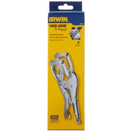 Irwin Vise-Grip Original Locking Welding Clamp, 9", 25ZR