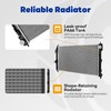 Aluminum Radiator Compatible with 07-12 Caliber 08-14 Avenger,2951