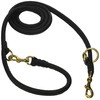 Dean and Tyler Noburu Multifunctional Rolled Leash, Black 7-Feet by