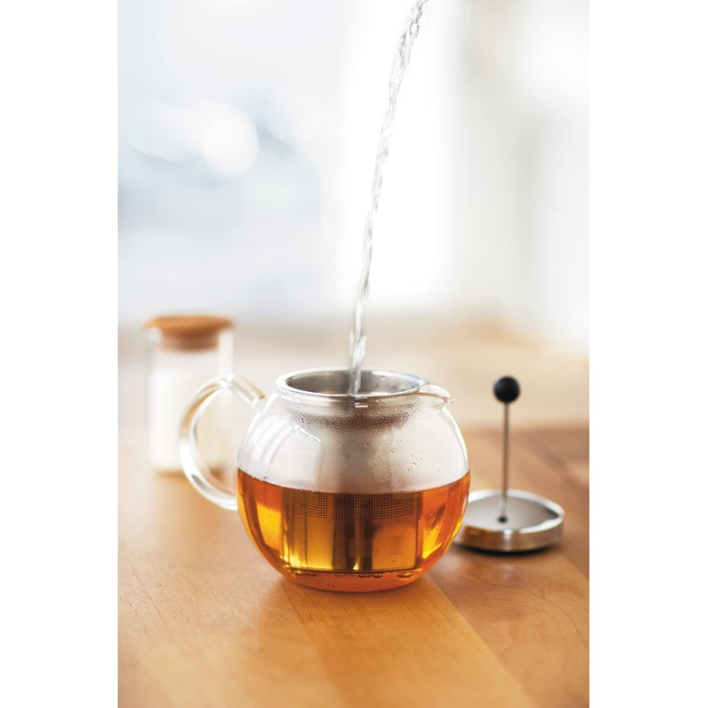 Bodum Assam Tea Press with Stainless Steel Filter, 17-Ounce