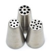 Tumtanm 3 Pcs Grass Piping Nozzles, Seamless Grass Piping Tips,