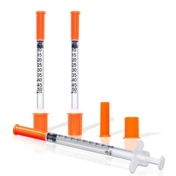 1mL 30G 1/2 Inch Syringe - 1cc 30 Gauge 12.7mm,