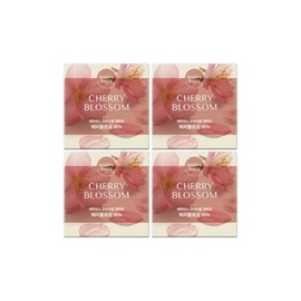 Happy Bath 해피바스 해피바스 오리지널 컬렉션 체리블로섬 비누 4입 Happy Bath Original Collection Cherry Blossom Soap 4 Pack