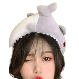 MORYTRADE Funny Headband, Cosplay Hairband, Pointed In Your Head, Costume, Halloween, Holding Shark