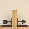 HomArt Arrow Cast Iron Bookends