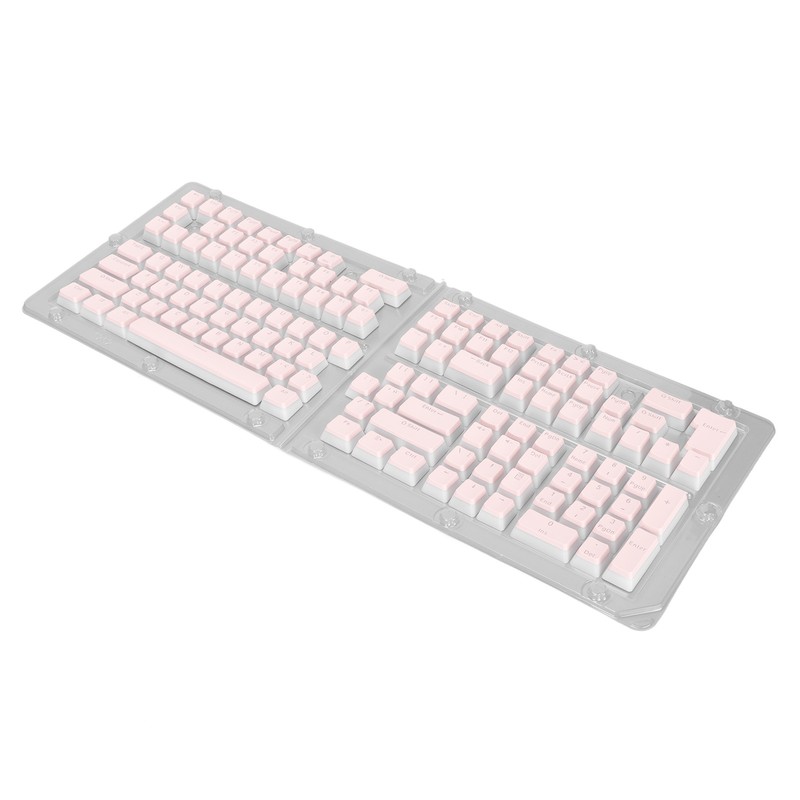 Keyboard Keycaps 129 Keys Pudding Transparent OEM Height PBT Two