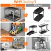 Under Sink Organizer, Pull Out Cabinet Organizer 2 Tier Slide