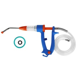 20ml Adjustable Continuous Vaccine Injector Automatic Feeding Injection Tool Veterinary Use