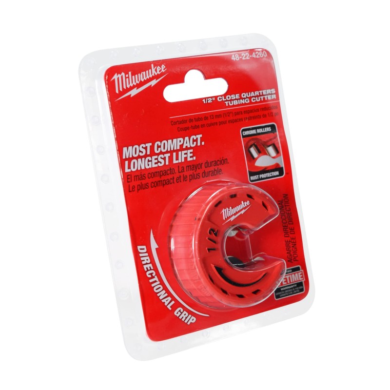 Milwuakee Cortador de tubos de 1,27 cm