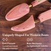 FootFitter Western Cedar Boot Tree - Best Shoe Trees for
