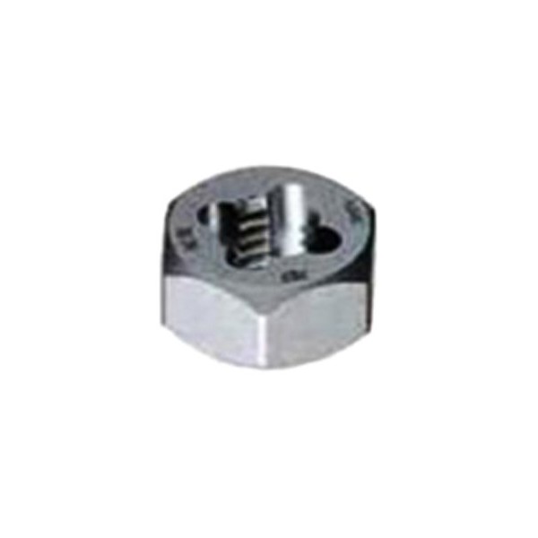 Gyros 92-93612 Carbon Steel Hex Rethreading Die, 9/16-12 TPI