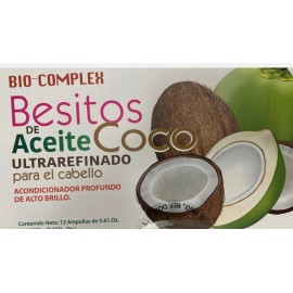 Star Bio Complex 3- Pack  Bio Complex Besitos Aceite De Coco/ Coconut Oil Hair Conditioner