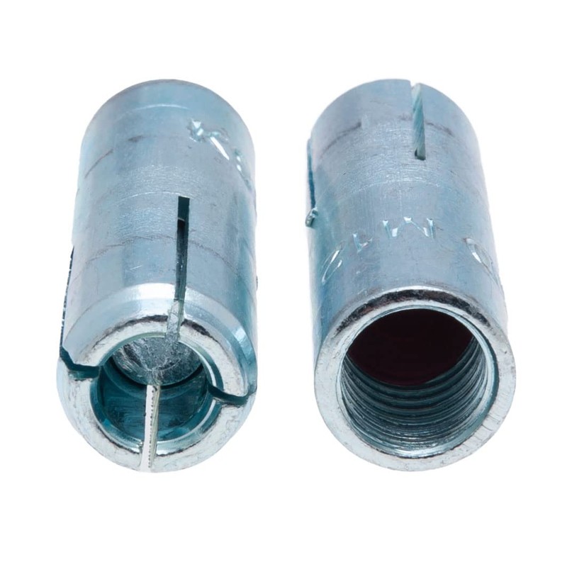 M10 Drop In Anchor Knurled Expansion Anchor Female Thread Steel