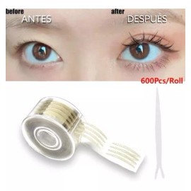 Dtup Rollo 600 Sticker Translúcidos Para Párpado Caído/encapotado