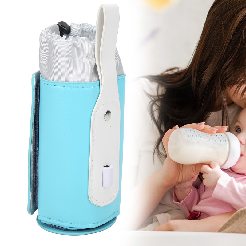 Feeding Bottle Warmer Bag Travel Portable Baby Bottle Heater Warming