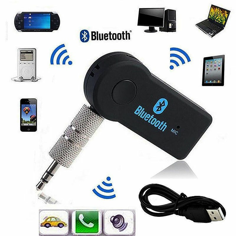Unbranded Wireless Bluetooth 3.5mm AUX Audio Stereo Music Home Car