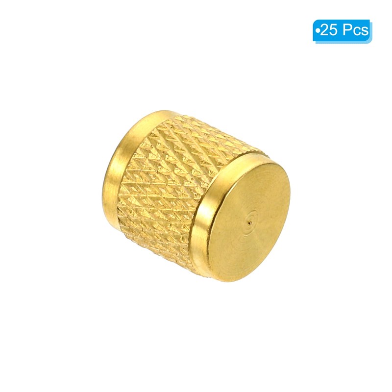 PATIKIL 1/4 inch SAE Service Access Valve Caps, Pack of