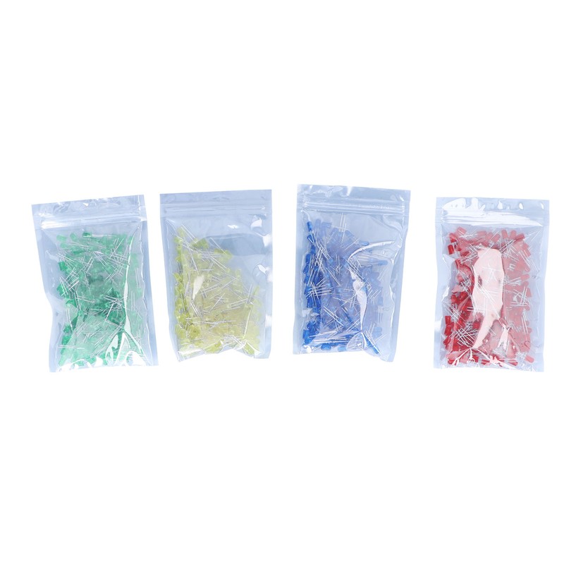 1000Pcs LED Light Emitting Diode Assortment Kit Bulb Lamp Components