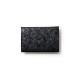 Takeokikuchi Bifold Wallet, Panama Accessory, Black