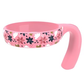 HOUSYLOVE for YETI 30 oz Tumbler Handle, for YETI Handle 30 oz Tumblerand YETI Cup Holder, Handle for YETI and Most 30 oz Tumble, Pink, 1 Pack