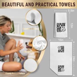 LUKIPOM Funny Kitchen Towels, Chef Towels, Funny Dish Towels Tea Towels for Kitchen, Skeleton Decor Hand Towels for Kitchen, Chef Gifts, Gothic Kitchen Decor, Funny Kitchen Decor, 16x24 Inches