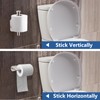 XUJIAHE Toilet Paper Holder, Rustproof Adhesive Toilet Paper Holder, Stainless