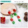 Acrylic Christmas Earrings for Women String Lights Drop Dangle Earrings