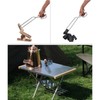 Fire Pit Tongs Heavy Duty Stainless Steel Lengthen Widen Thicken