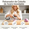 2 Cortadores de Cebolla y Verduras de Acero Inoxidable