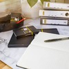 Idena 209284 DIN A5 notebook, FSC mix, ruled, cream-coloured paper,