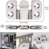 4 Pairs Flush Mount Bracket,Interlocking Furniture Connector,Stainless Steel Heavy Duty