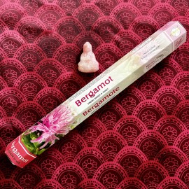 FLUTE BRAND BERGAMOT SCENT HANDCRAFTED INCENSE STICKS - 1 BOX 20 COUNT