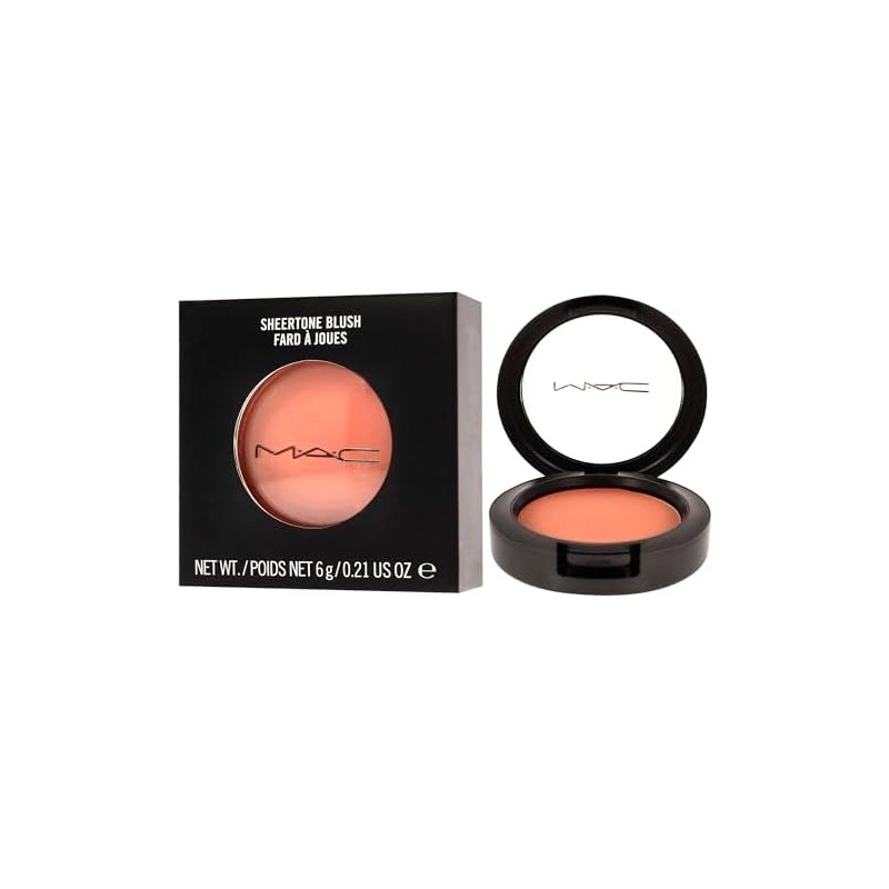 MAC Sheertone Powder Blush Gingerly for Women, 0.21 Ounce