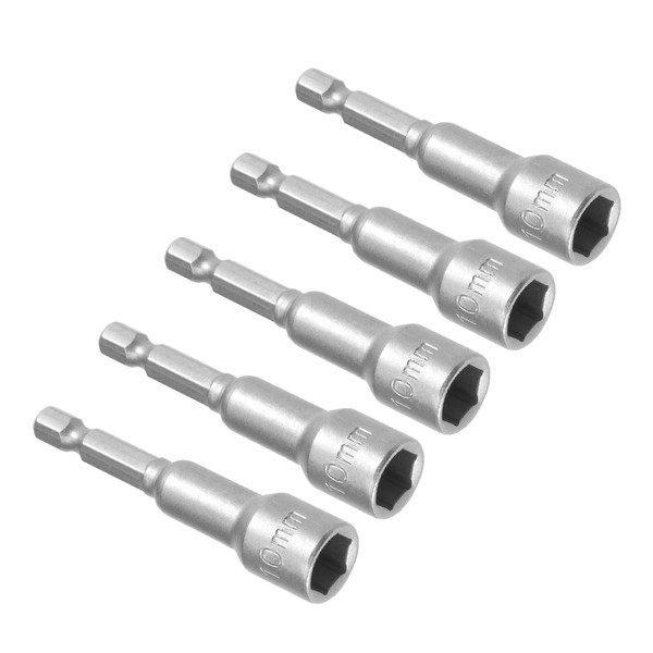 Kozelo 5pcs Power Nut Driver Bit - [1/4 Inch x