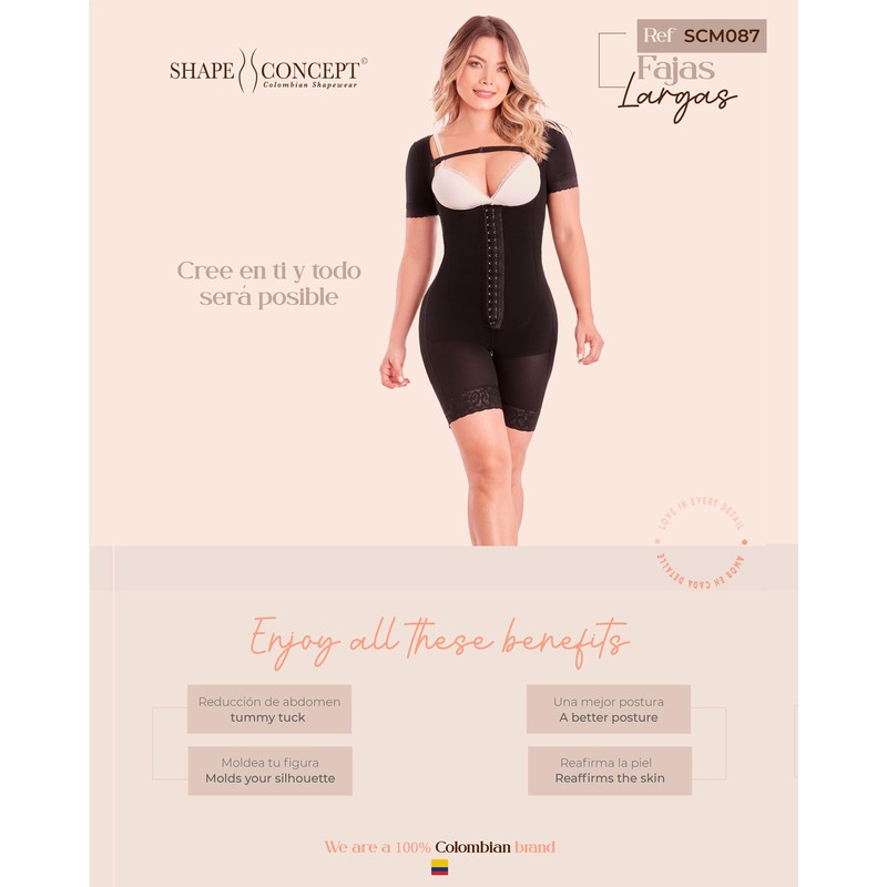 SHAPE CONCEPT 060 068 087 Fajas Colombianas Reductoras y Moldeadoras