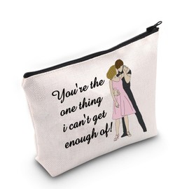 Romantic Couple Movie Inspired Gift You're The One Thing I Can't Get Enough of Cosmetic Bag Dancing Lover Gift (You're The One Thing CA Bag)
