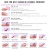 BTArtbox Press On Nails Medium - 30 PCS French Tip