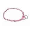 Petmate Comfort Chain Training Collar 3mmx 22" Pink.Decrease pet risk