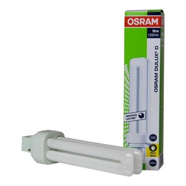 10 Stück Dulux D 18 Watt 830 2P G24d-2 - Osram